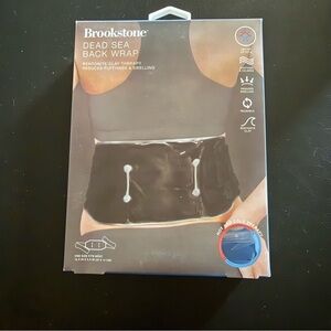 Brookstone Black Dead Sea Back Wrap